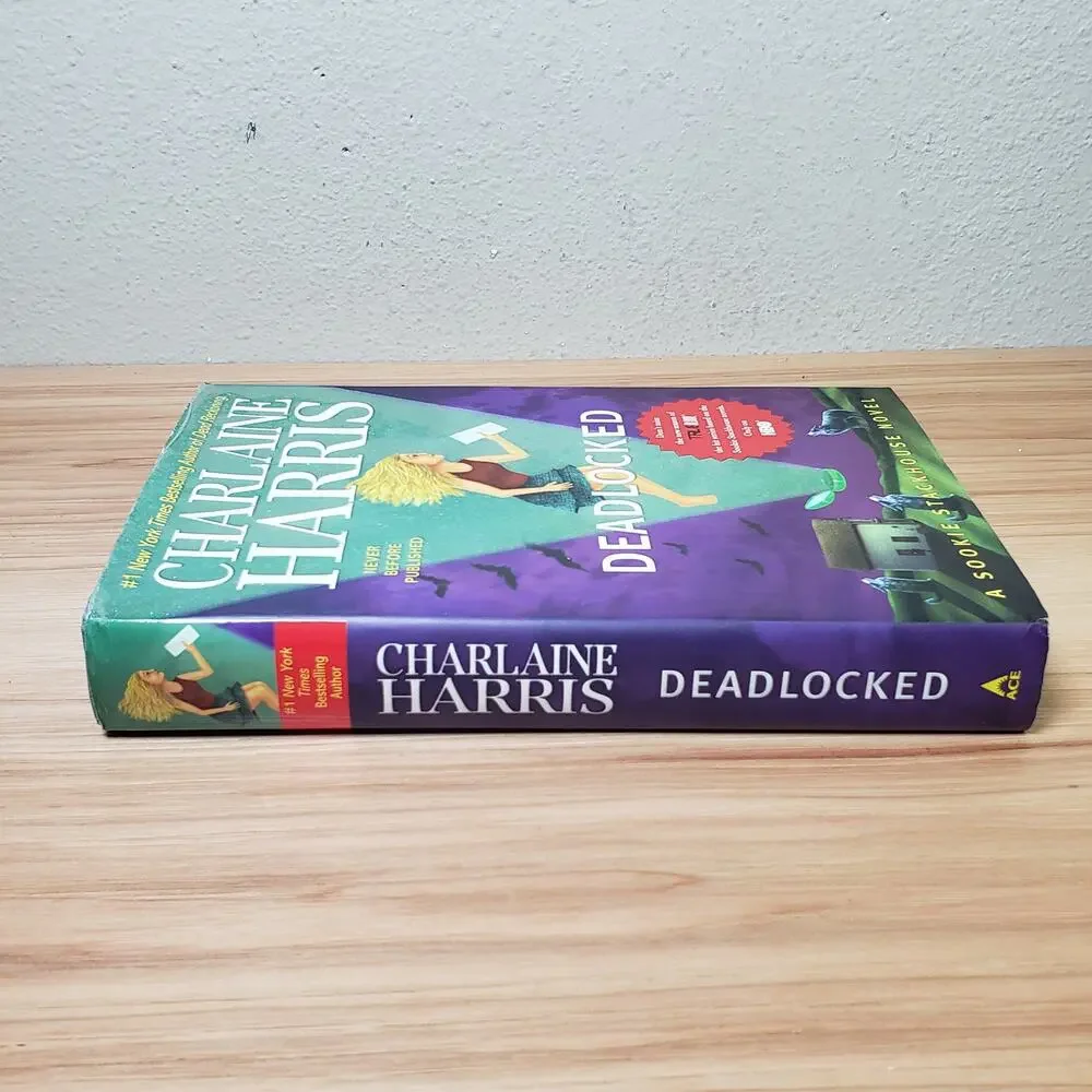 Charlaine Harris Deadlocked‎ Hardcover Book Sookie Stackhouse True Blood